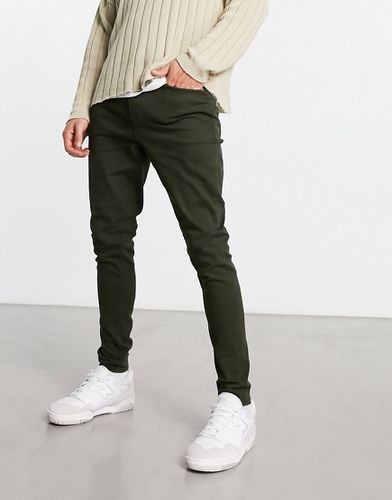 Intelligence - Pantaloni carrot skinny 5 tasche kaki - Jack & Jones - Modalova