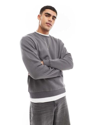 Maglione oversize girocollo scuro - Jack & Jones - Modalova