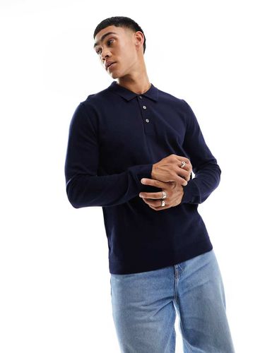 Premium - Polo in maglia a maniche lunghe - Jack & Jones - Modalova