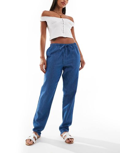 Pantaloni dritti in chambray - JDY - Modalova