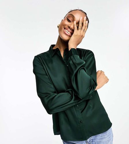 Camicia in raso scuro - JDY Tall - Modalova