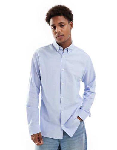 JJ Rebel - Camicia Oxford blu - JJ Rebel - Modalova