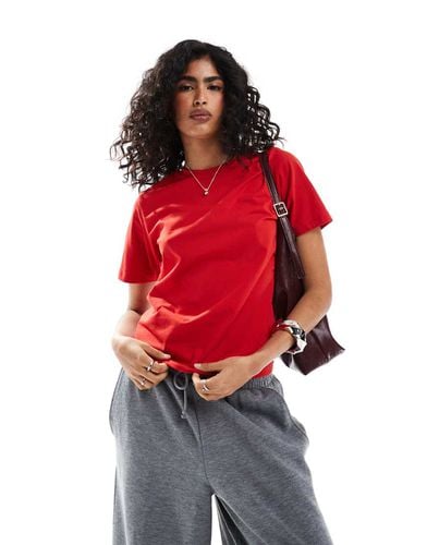 JJXX - T-shirt oversize rossa-Rosso - JJXX - Modalova