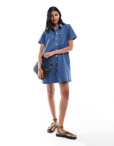 Robe en jean coupe carrée - moyen - Jjxx - Modalova