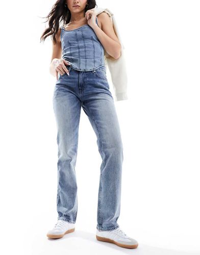 Jaci - Jeans dritti a vita medio alta tinti - ONLY - Modalova