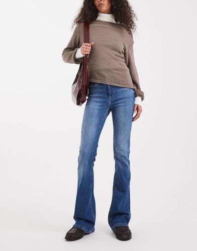 ONLY - Jean évasé - Bleu moyen - Only - Modalova