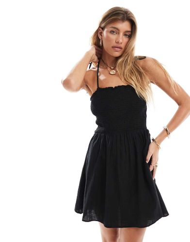 Robe courte à buste froncé - Only - Modalova