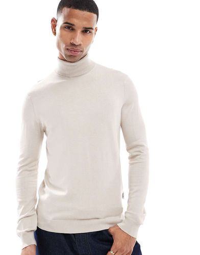 Maglione beige accollato - ONLY & SONS - Modalova