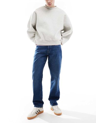 Edge - Jean droit - Bleu foncé délavé - Only & Sons - Modalova