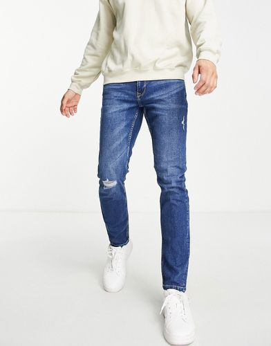 Jeans slim con strappi medio - ONLY & SONS - Modalova