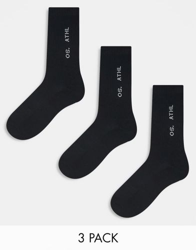 Lot de 3 paires de chaussettes de tennis - Only & Sons - Modalova