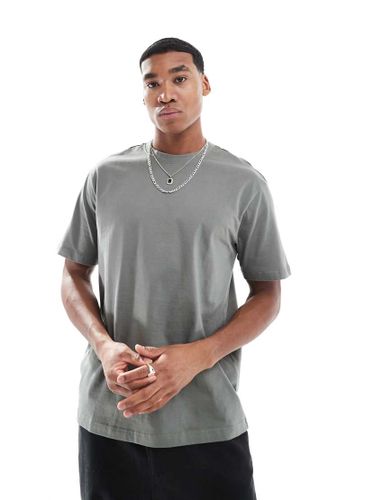 T-shirt décontracté - Sauge foncé - Only & Sons - Modalova