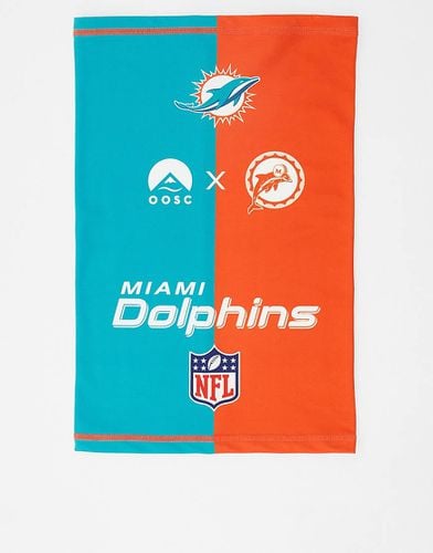 X NFL - Miami Dolphins - Scaldacollo da sci multicolore - OOSC - Modalova