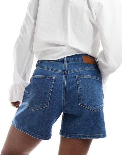 Pantaloncini di jeans svasati medio - Object - Modalova