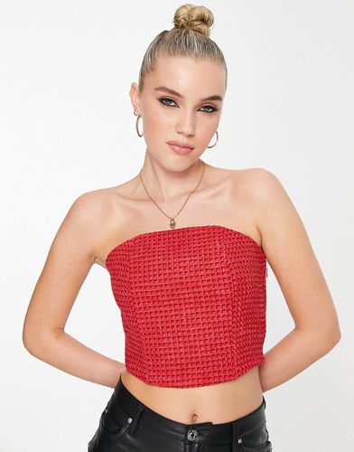Top a bustier rosso - Other Stories - Modalova