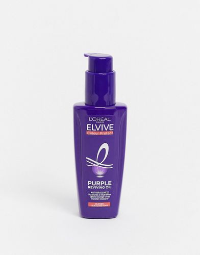Olio per capelli Colour Protect Purple Anti-Brassiness 100ml - L'Oreal Elvive - Modalova