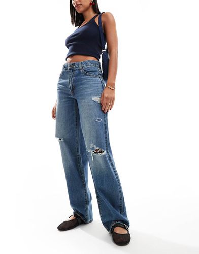 Dad jeans invecchiato extra ampio medio - Levi's - Modalova