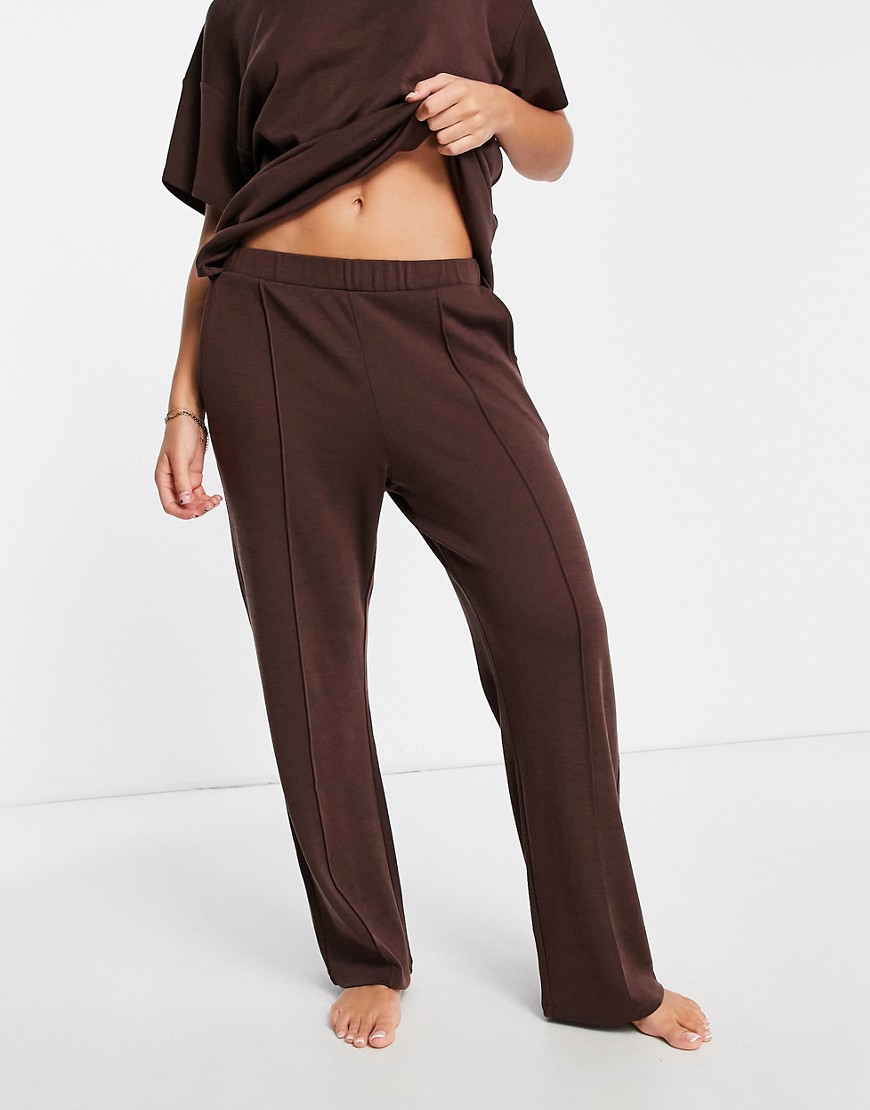 Pantaloni premium in lana con fondo ampio - Lindex - Modalova