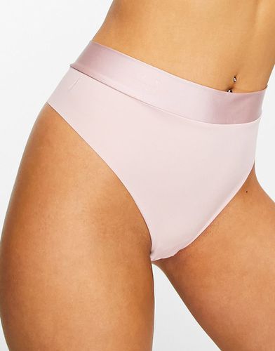 Perizoma invisibile rosa tenue a vita alta - Lindex - Modalova