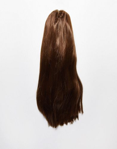 The Yasmine - Parrucca di capelli lisci con retina frontale - Chestnut Brown - Lullabellz - Modalova