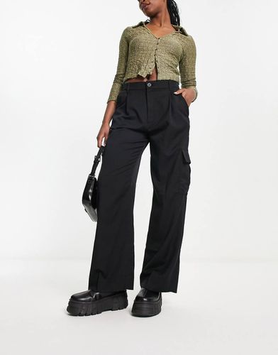 Monki - Pantaloni cargo neri-Nero - Monki - Modalova