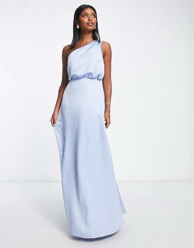 Bridesmaid - Vestito lungo monospalla da damigella azzurro chiaro - Maya - Modalova