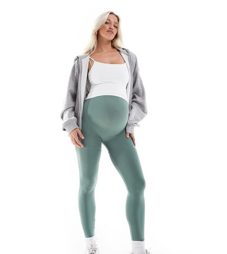 Mamalicious Maternity - Leggings senza cuciture bosco - Mama.licious - Modalova