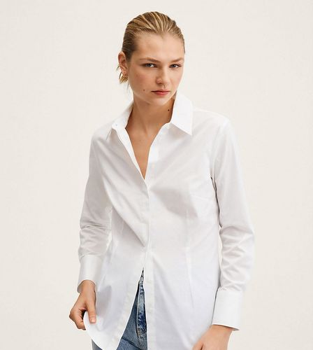 Camicia attillata bianca - Mango - Modalova