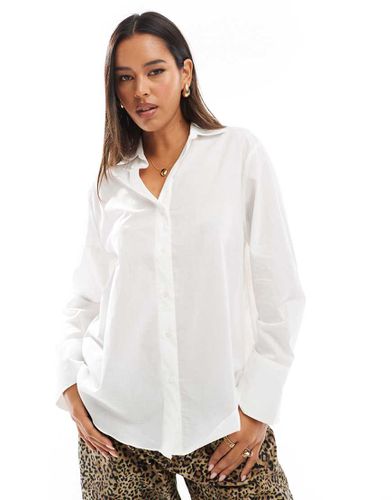 Camicia oversize bianca - Mango - Modalova