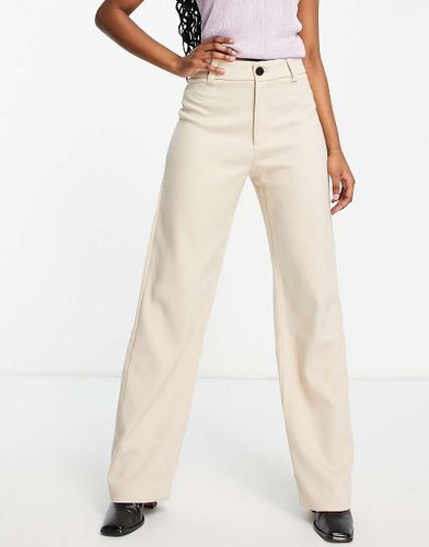 Pantaloni sartoriali dritti beige - Mango - Modalova