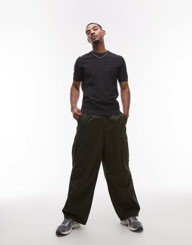 T-shirt habillé en maille - Mango - Modalova