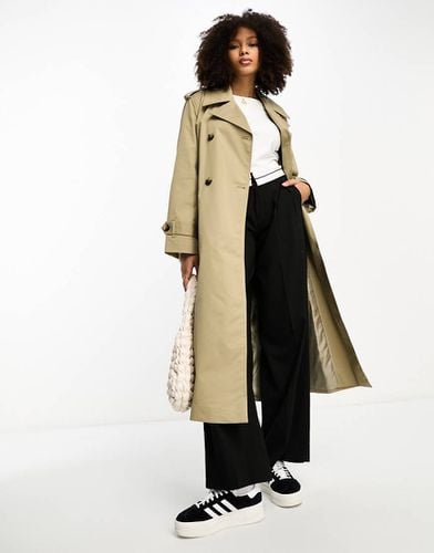 Trench taglio lungo oversize beige - Mango - Modalova