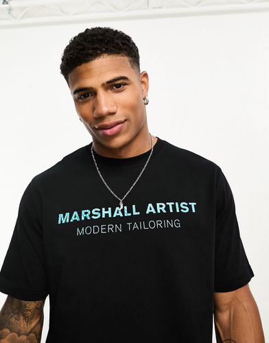 Dpm - T-shirt nera con logo - Marshall Artist - Modalova