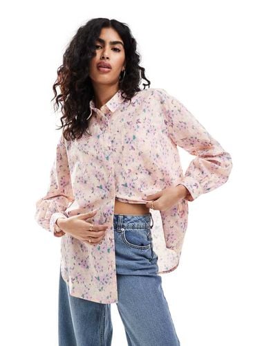 Camicia oversize con stampa a fiorellini - Miss Selfridge - Modalova