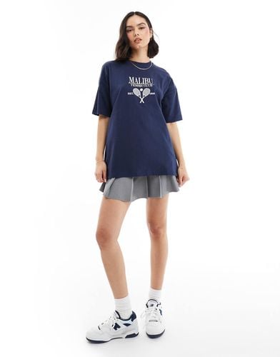 Malibu - T-shirt oversize - Miss Selfridge - Modalova