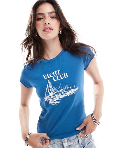 Yacht Club - T-shirt ristretta - Miss Selfridge - Modalova