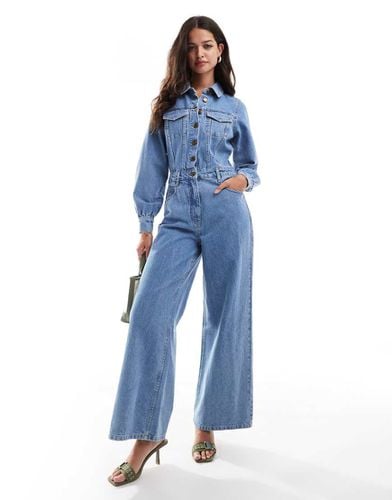 Dublin - Tuta jumpsuit in denim - Nobody's Child - Modalova