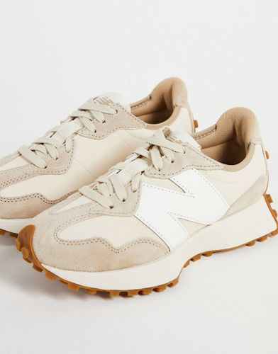 Sneakers color avena e bianche - New Balance - Modalova