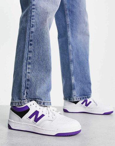 Sneakers bianche e viola - New Balance - Modalova