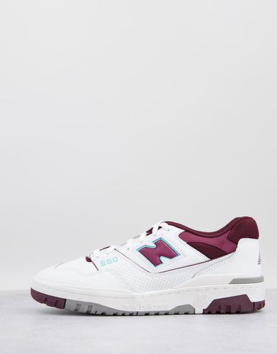 Sneakers bianche e bordeaux - New Balance - Modalova