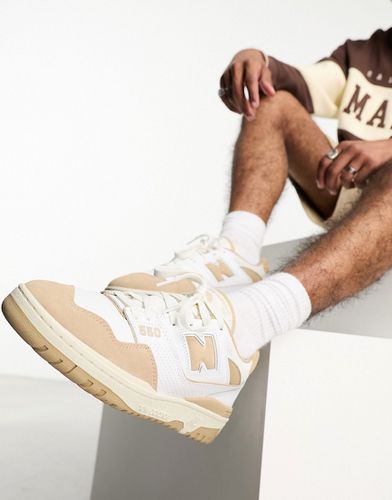 Sneakers bianche e color cuoio - New Balance - Modalova
