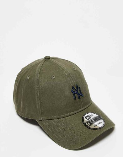 NY Yankees 9forty - Cappellino kaki slavato con logo piccolo - New Era - Modalova