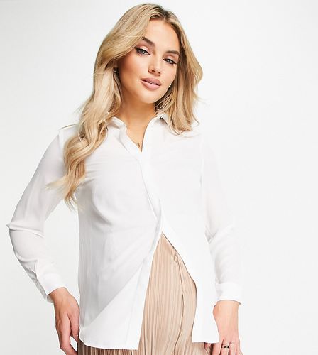 Camicia bianca con bottoni - New Look Maternity - Modalova