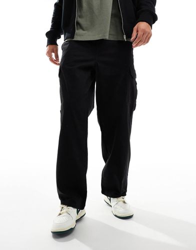 Pantaloni cargo comodi neri - New Look - Modalova