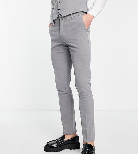 Pantaloni da abito super skinny grigi - New Look - Modalova