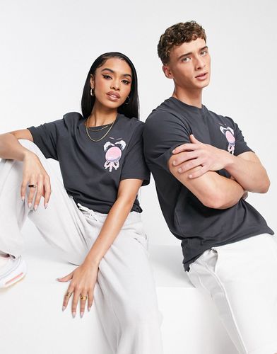 T-shirt unisex grigia con stampa sul retro - Nike - Modalova