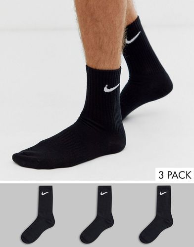 Confezione da 3 paia di calzini unisex neri - Nike Training - Modalova