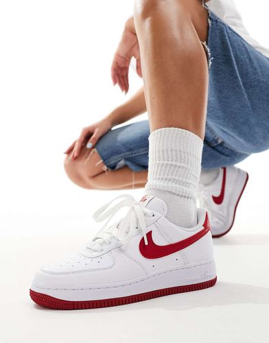 Air Force 1 - Sneakers bianche e rosse - Nike - Modalova