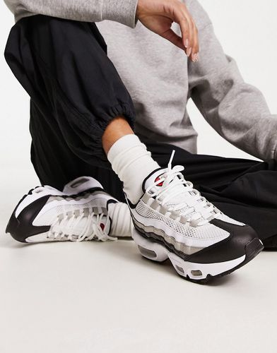 Air Max 95 - Sneakers bianche, nere e grigie - Nike - Modalova