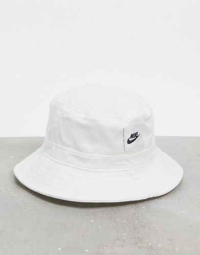 Cappello bianco da pescatore con logo - Nike - Modalova